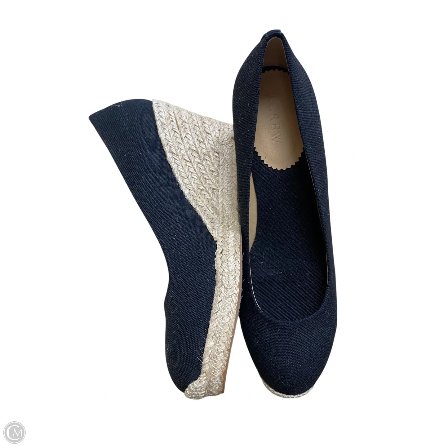 Shoes Heels Wedge By J. Crew In Black, Size: 10