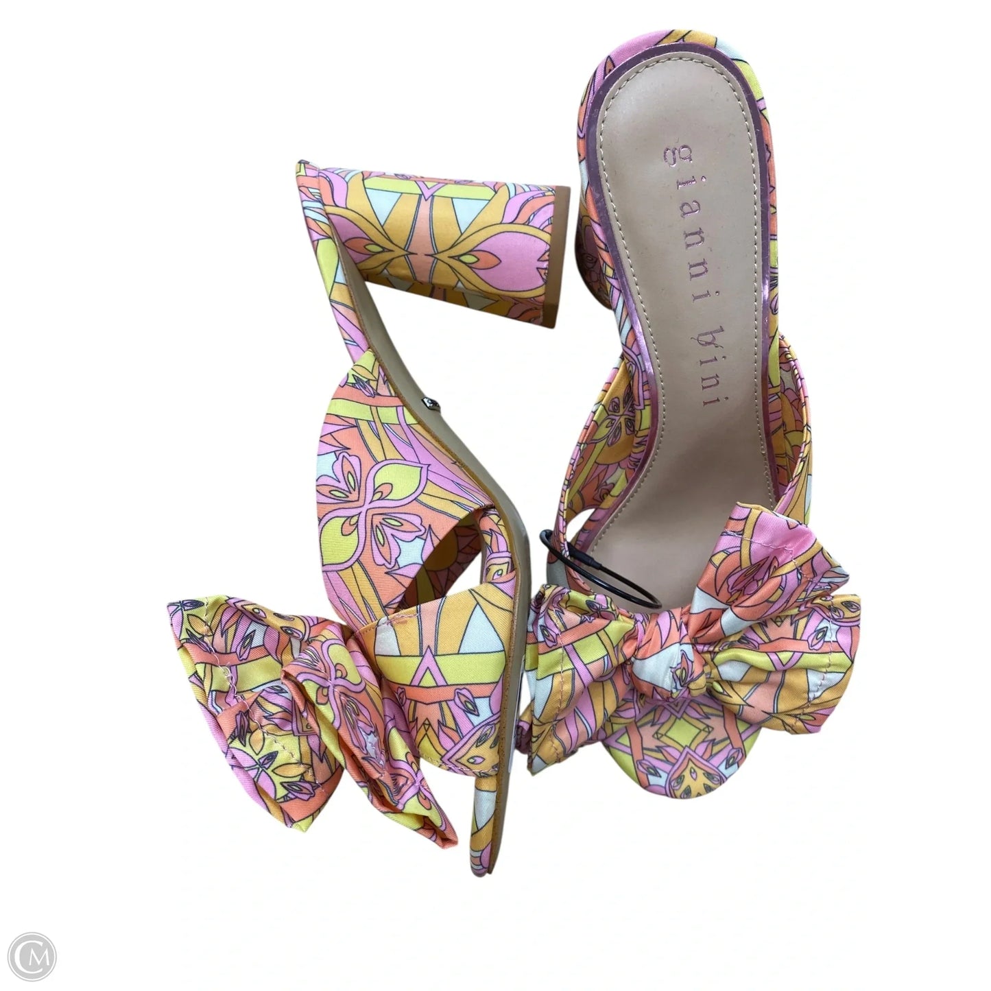 Shoes Heels Block By Gianni Bini In Multi-colored, Size: 8.5
