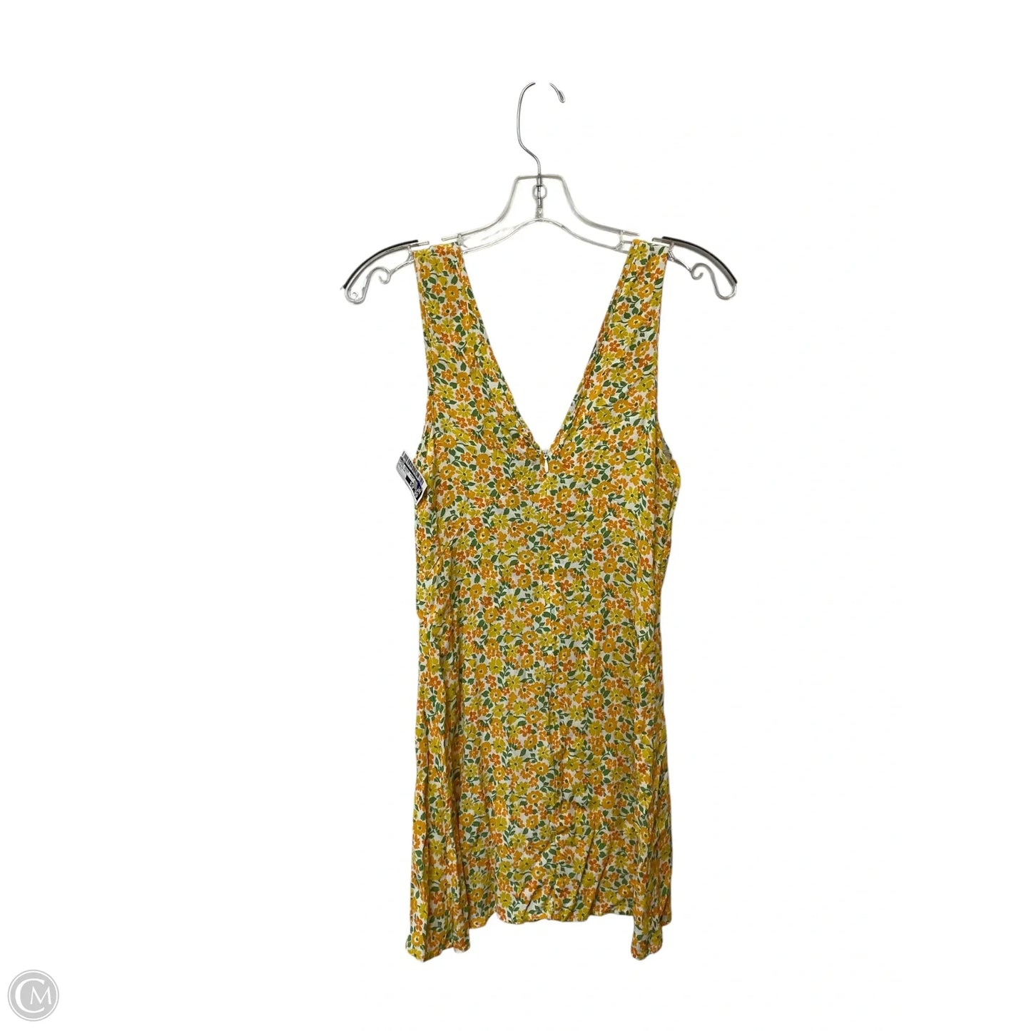Dress Casual Short By Cme In Floral Print, Size: L