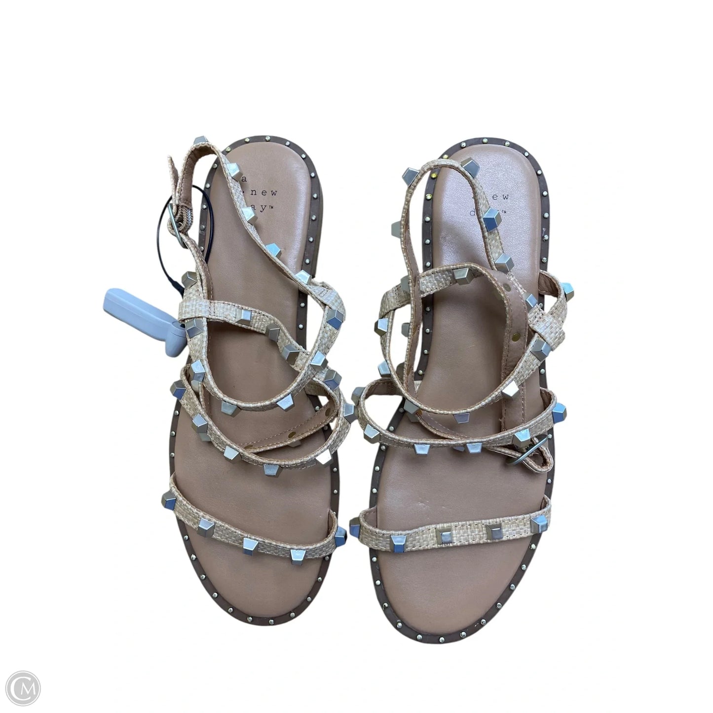 Sandals Flats By A New Day In Tan, Size: 8