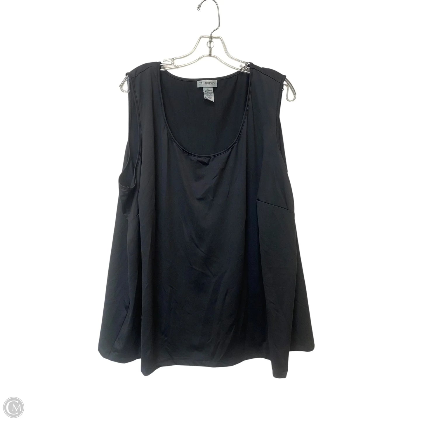 Tank Top By Catherines In Black, Size: 3x