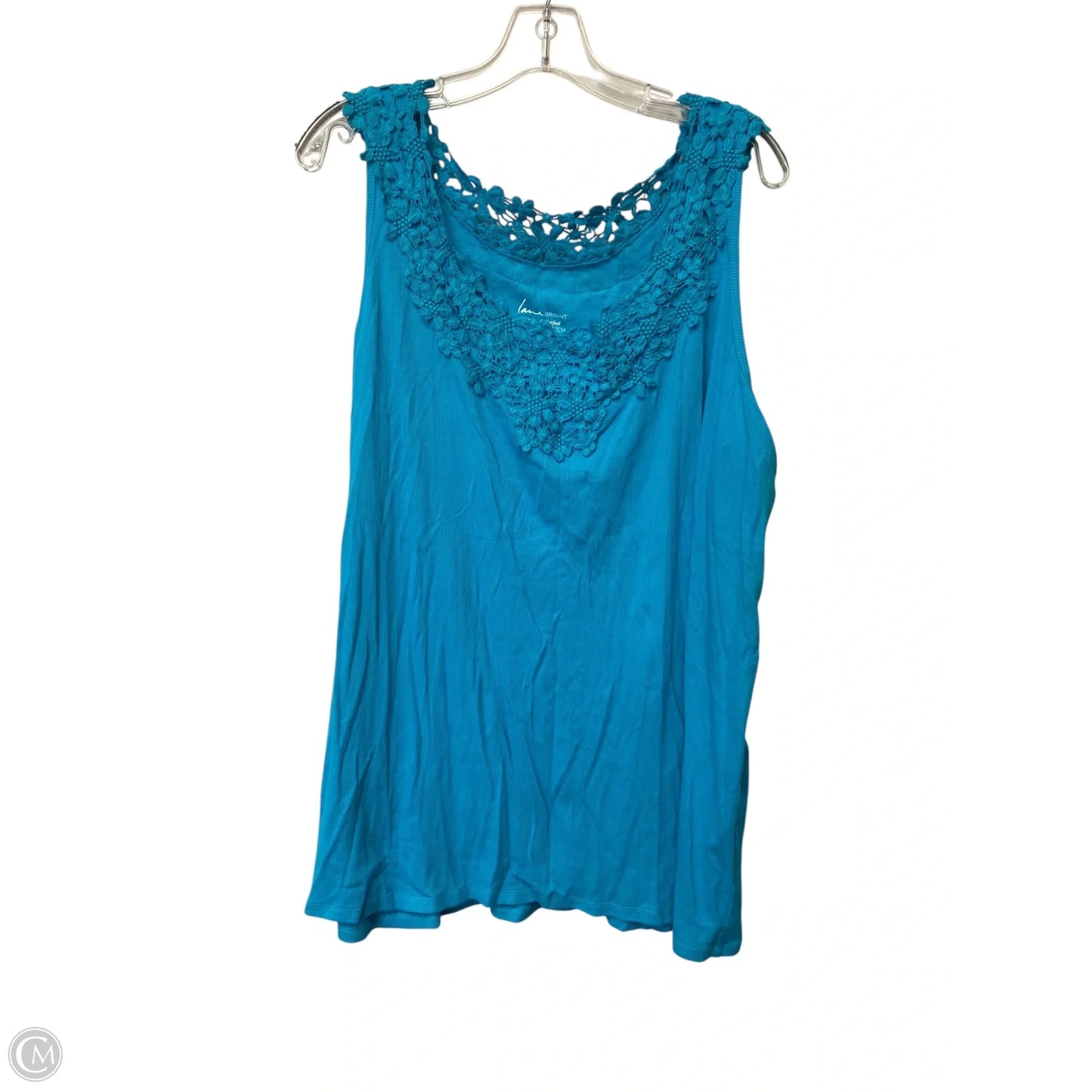 Tank Top By Lane Bryant In Blue, Size: 26