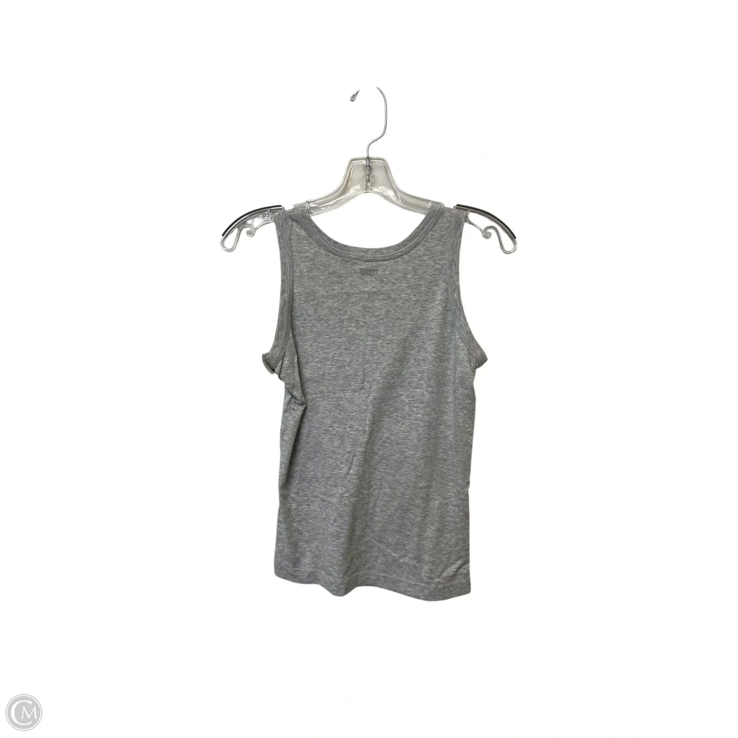 Tank Top By Esprit In Grey, Size: L