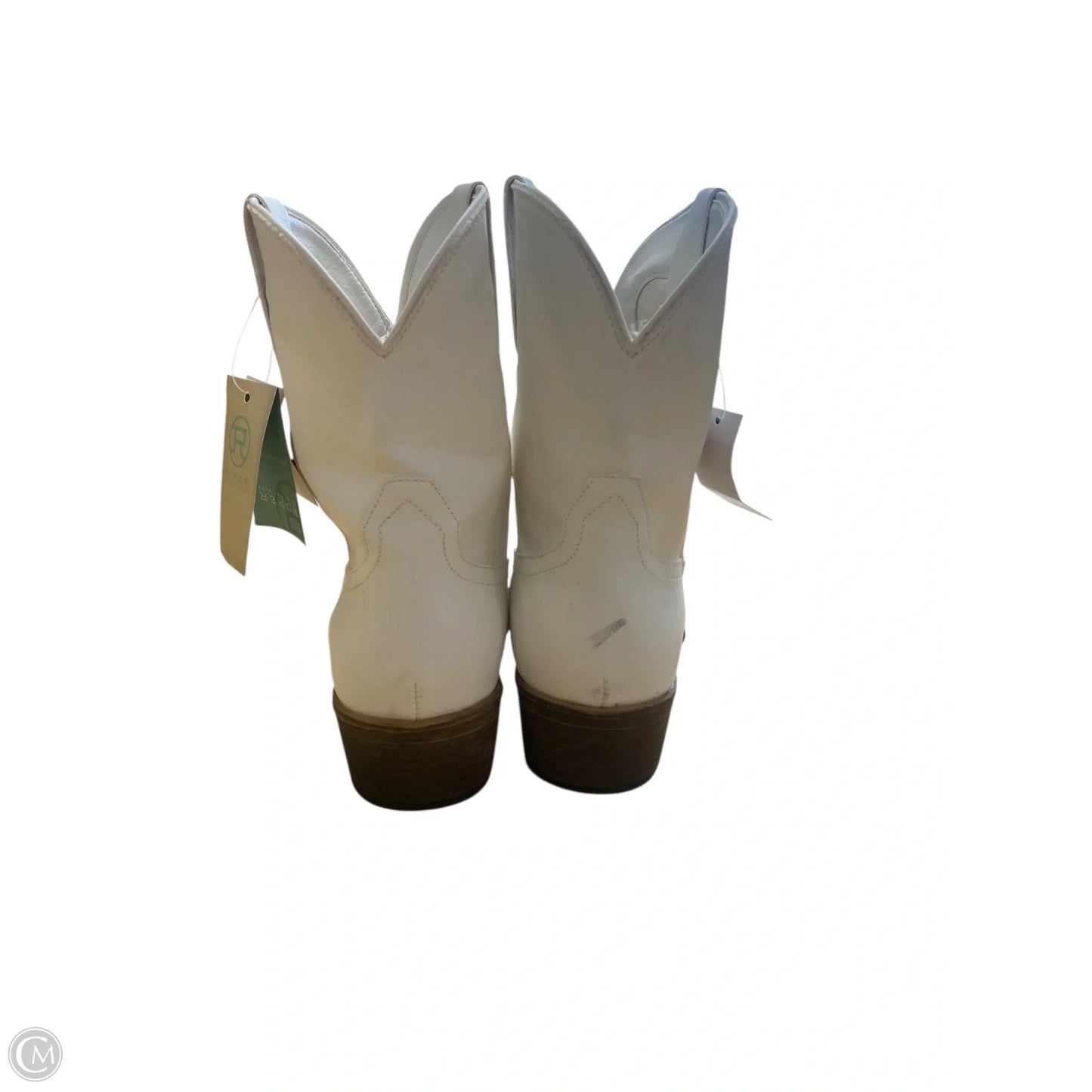 Boots Western By Roper In White, Size: 6