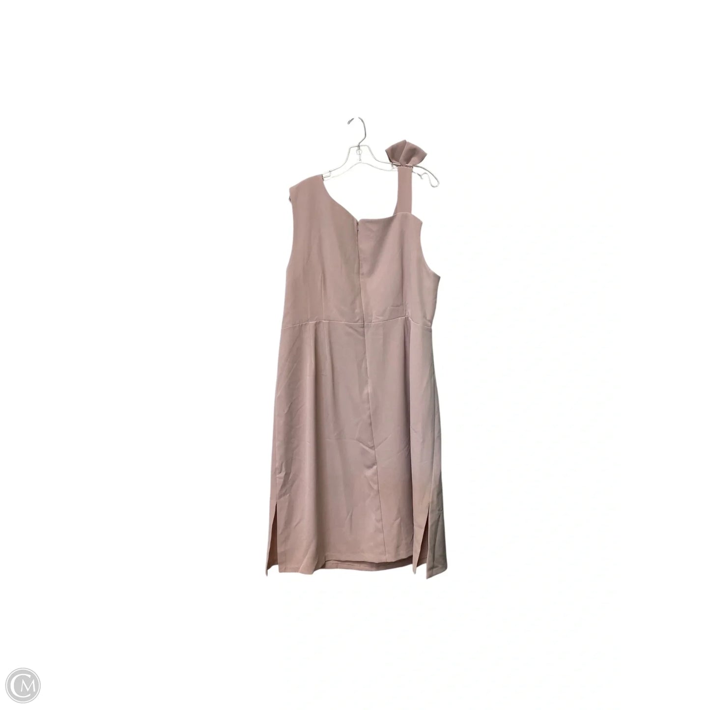 Dress Casual Short By Eloquii In Pink, Size: 20