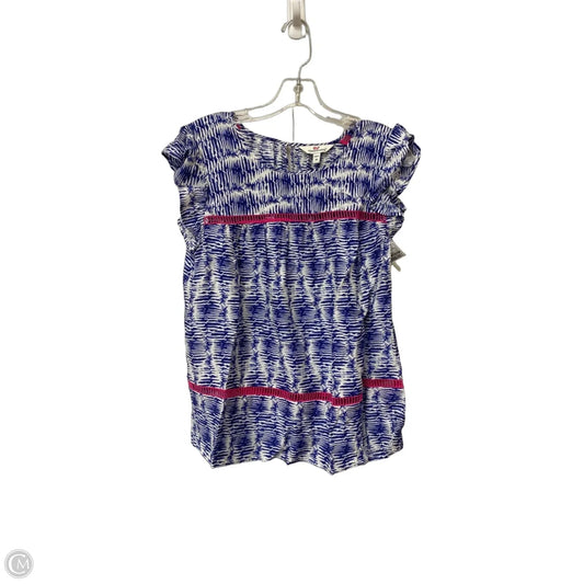 Top Sleeveless By Vineyard Vines In Blue, Size: M