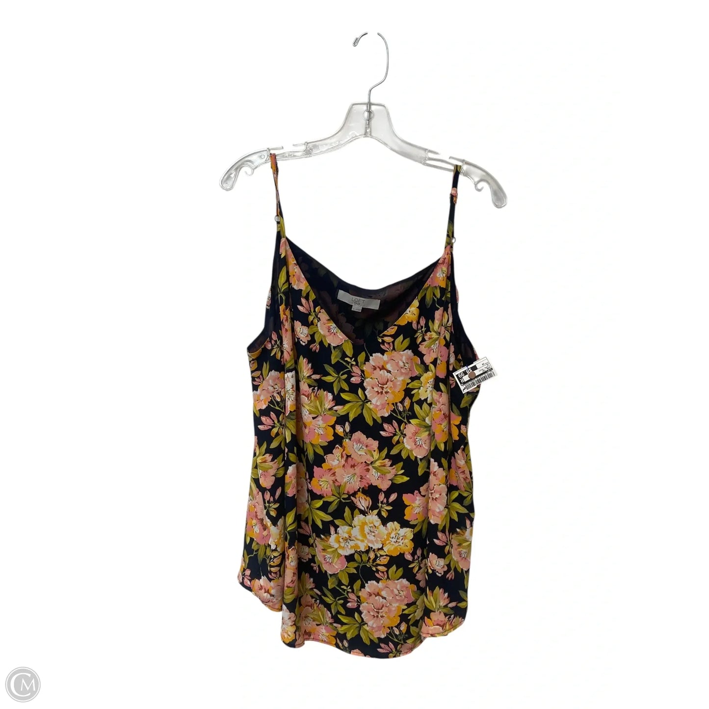 Tank Top By Loft In Floral Print, Size: 18