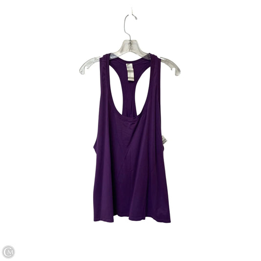 Athletic Tank Top By Fabletics In Purple, Size: 3x