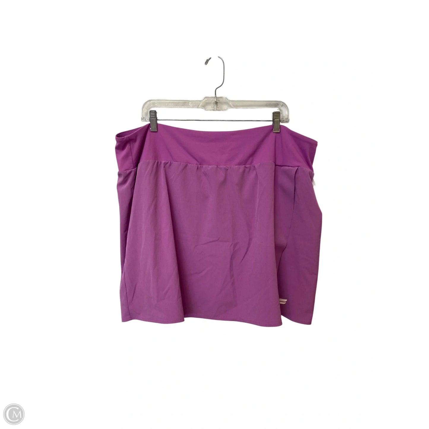 Athletic Shorts By Fabletics In Purple, Size: 2x