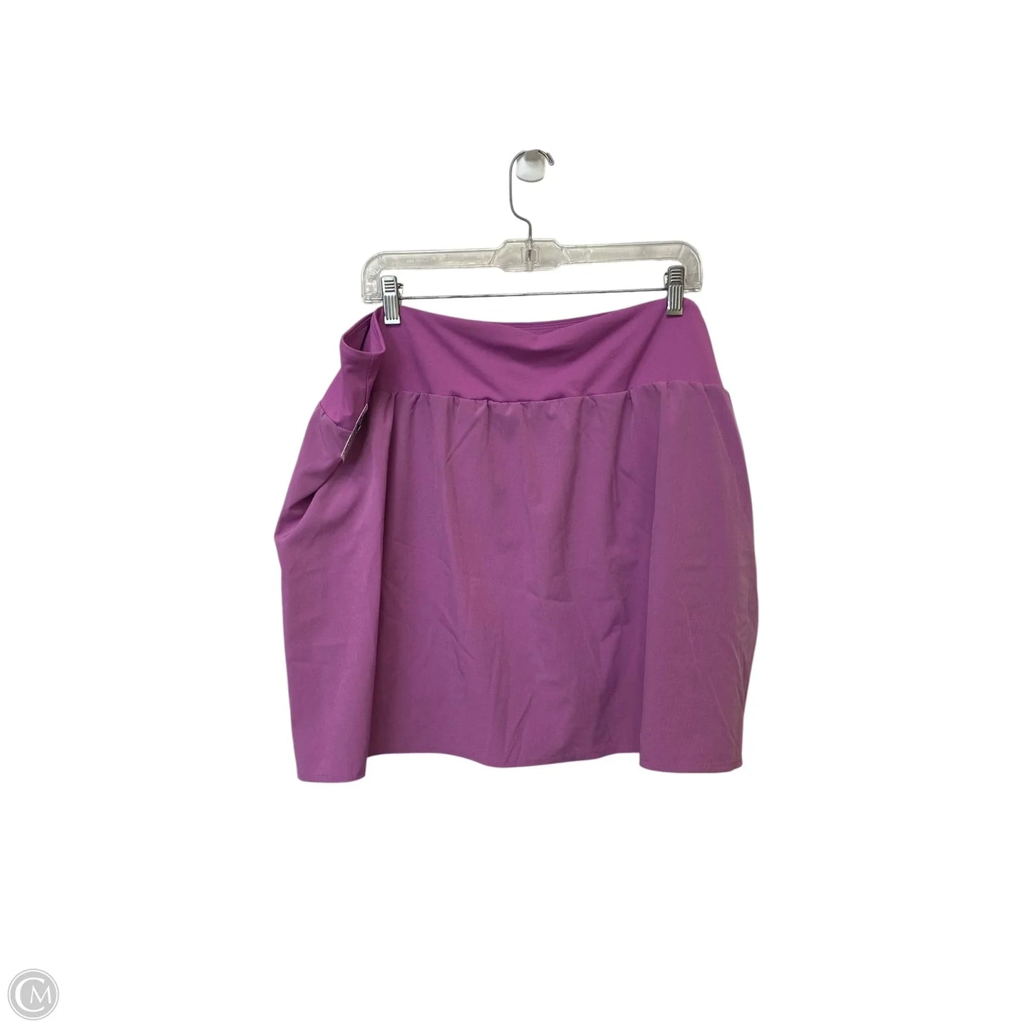 Athletic Shorts By Fabletics In Purple, Size: 2x