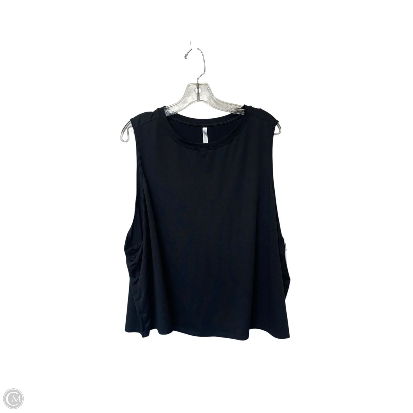 Athletic Tank Top By Fabletics In Black, Size: 2x