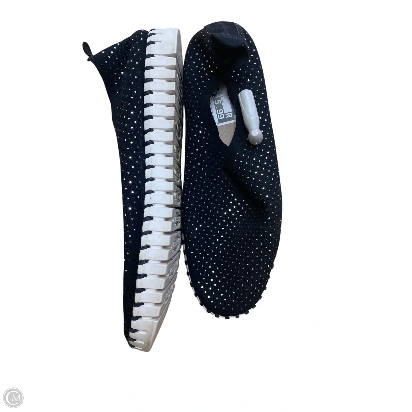 Shoes Flats By Clothes Mentor In Black, Size: 10