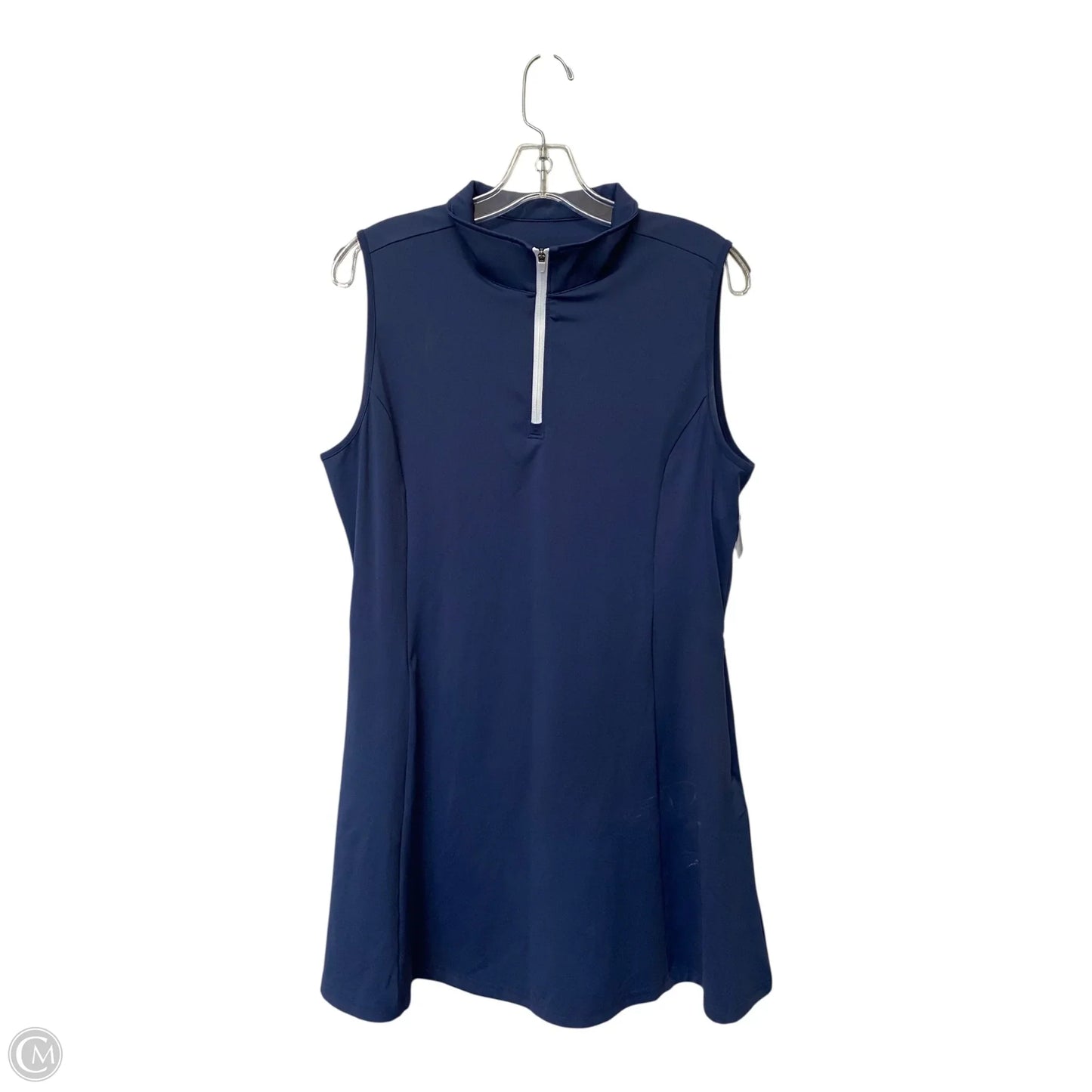 Dress Casual Short By Cme In Navy, Size: L