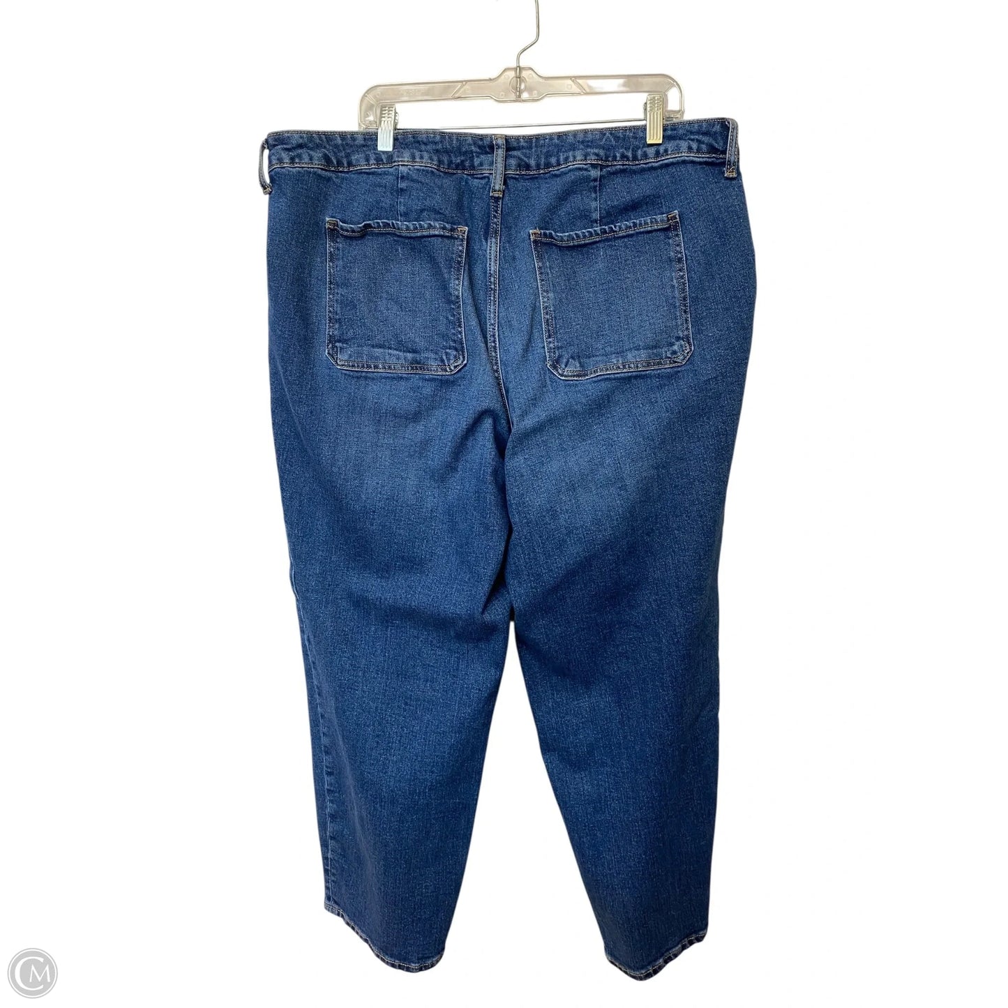 Jeans Straight By Old Navy In Blue, Size: 22