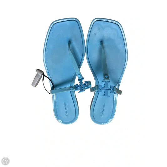 Sandals Designer By Tory Burch In Blue, Size: 8