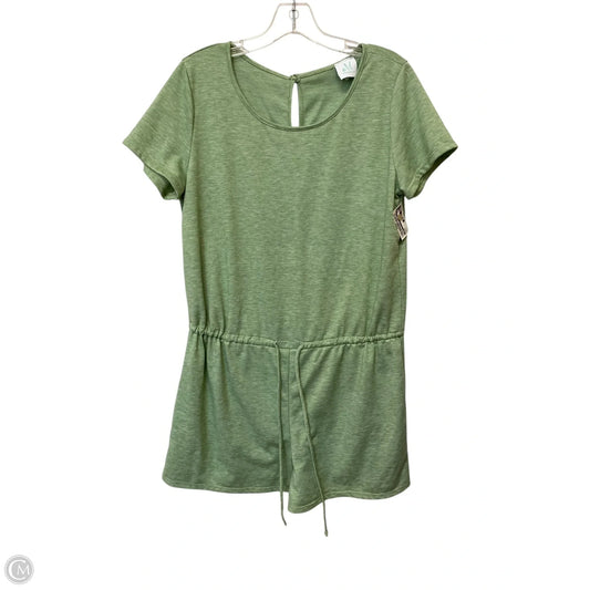 Romper By Cme In Green, Size: L