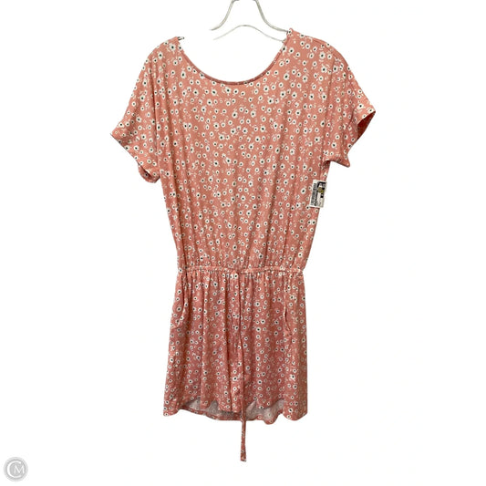 Romper By Zenana Outfitters In Pink, Size: M