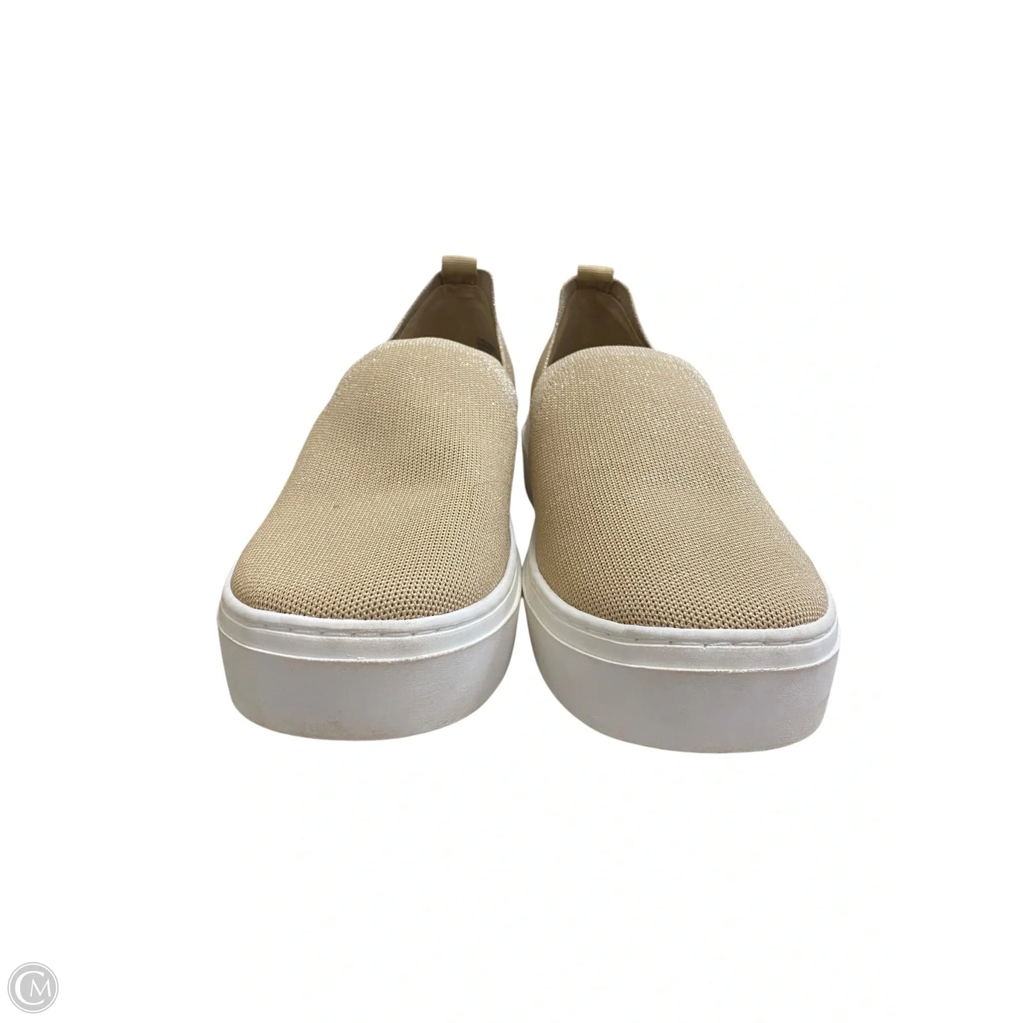 Shoes Flats By Lane Bryant In Gold, Size: 10