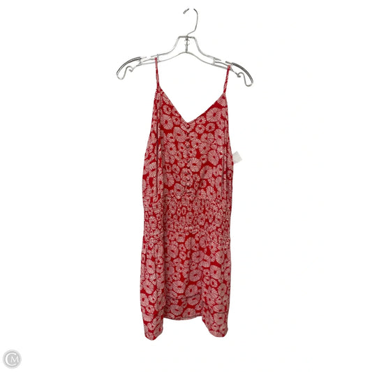 Dress Casual Short By Loft In Red, Size: Mp