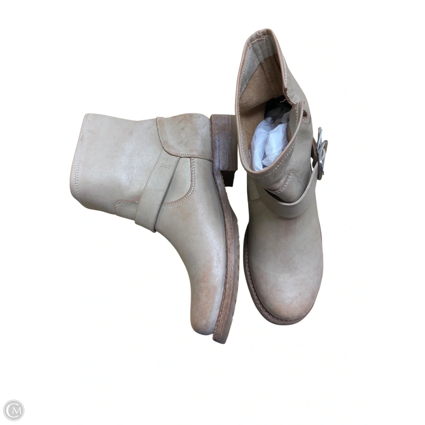 Boots Designer By Frye In Tan, Size: 8