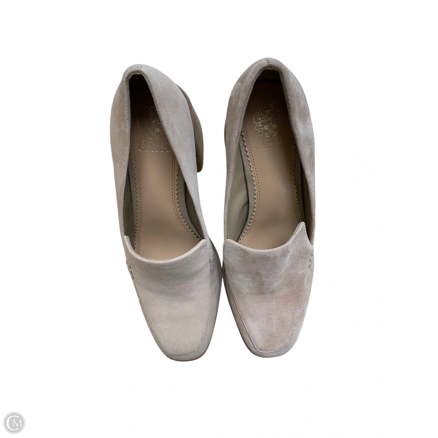Shoes Heels Block By Vince Camuto In Taupe, Size: 9.5