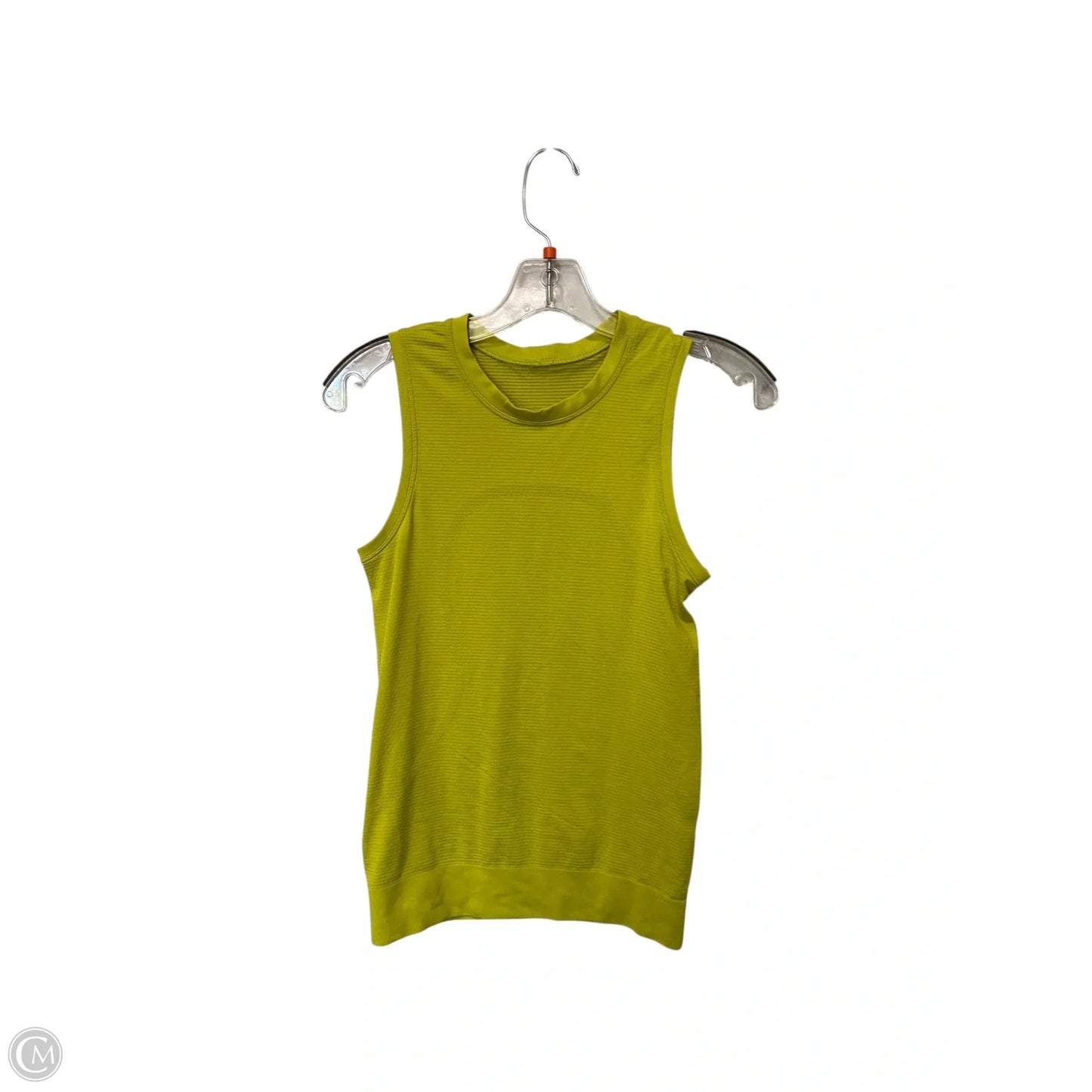 Athletic Tank Top By Lululemon In Chartreuse, Size: S