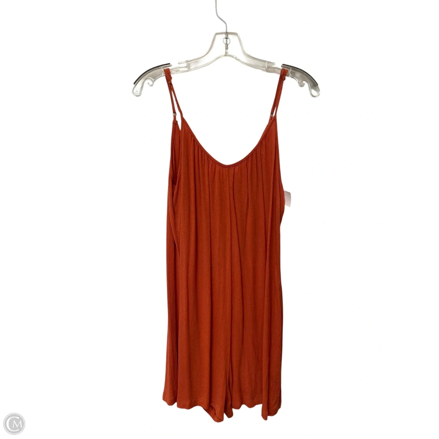 Romper By Cmf In Orange, Size: S