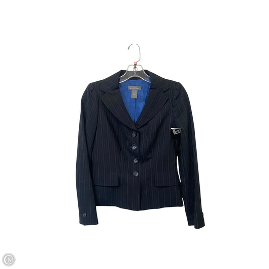 Blazer By Ann Taylor In Striped Pattern, Size: 0p