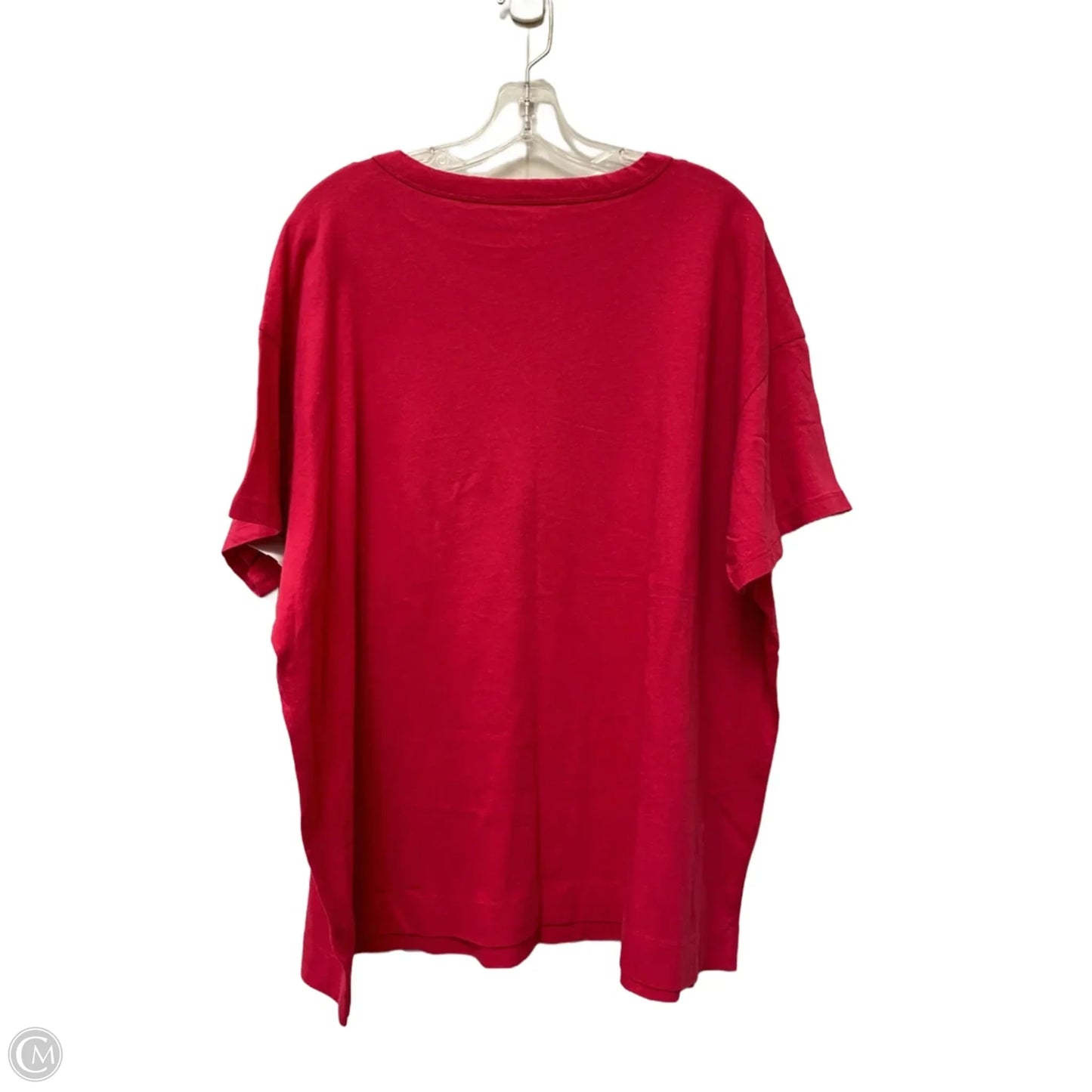 Top Short Sleeve Basic By Old Navy In Pink, Size: 2x