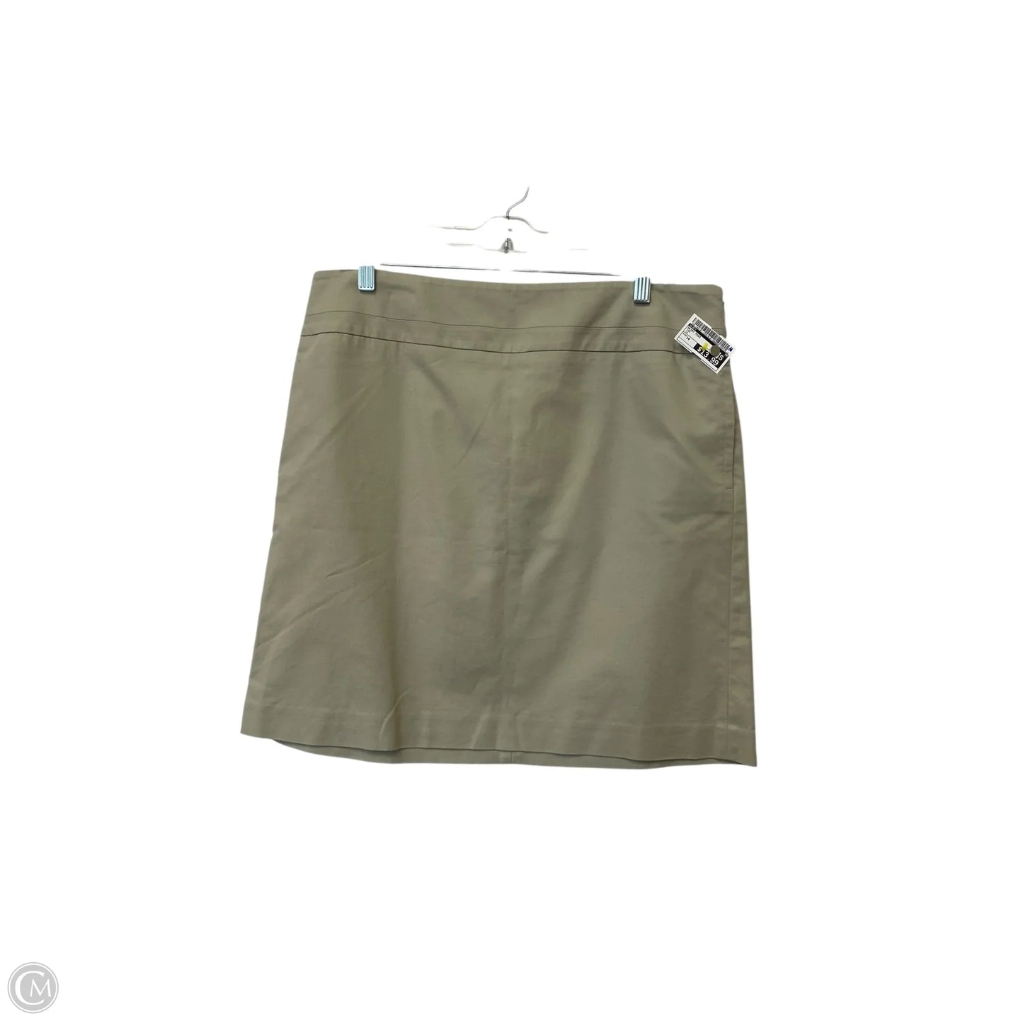 Skirt Midi By Loft In Tan, Size: 14