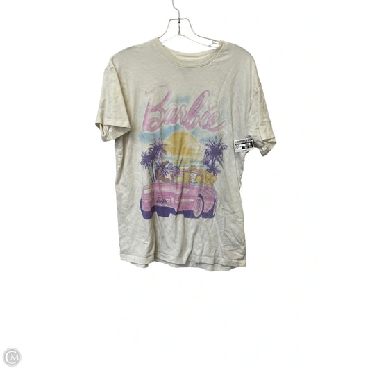 Top Short Sleeve By Hollister In Cream, Size: S