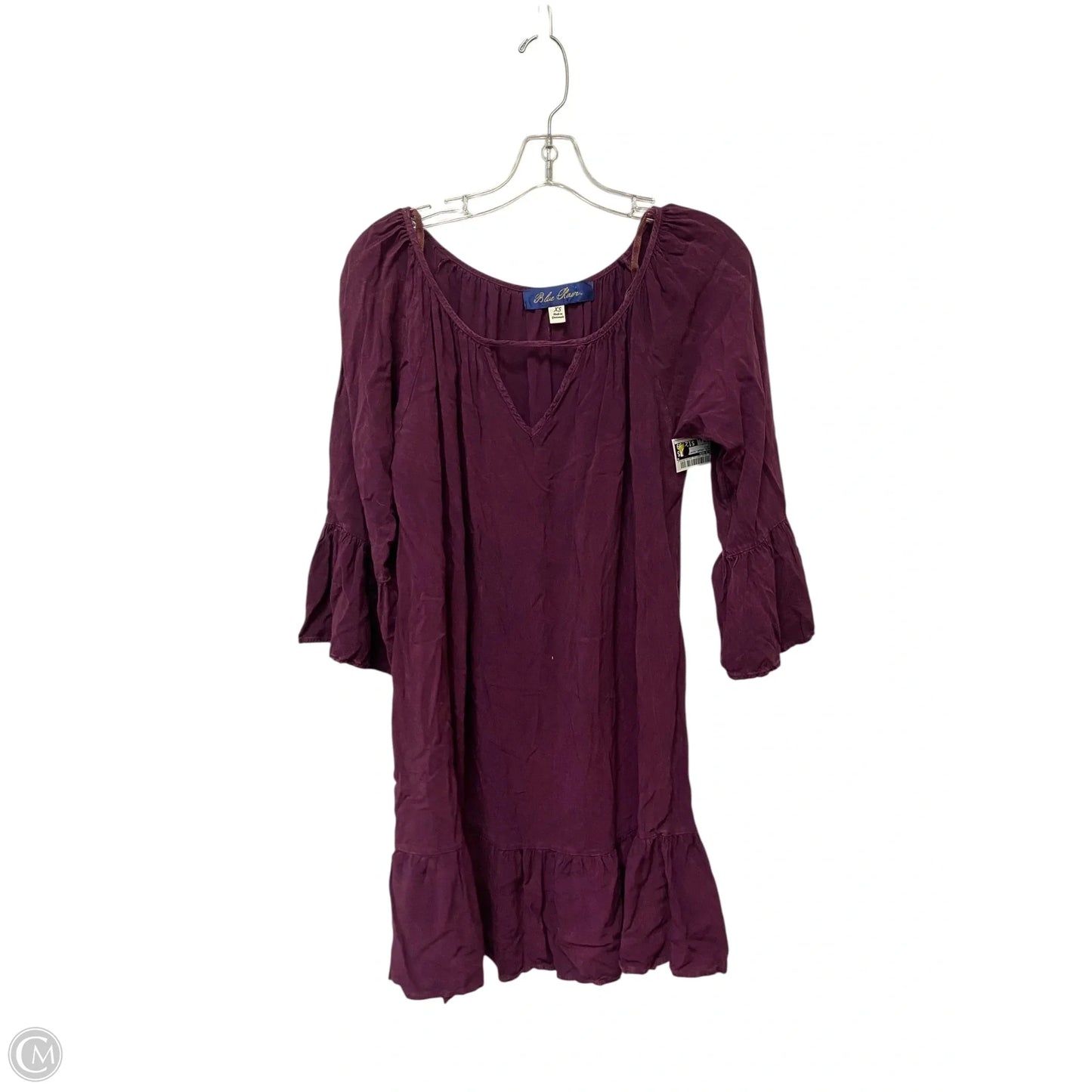 Dress Casual Short By Blue Rain In Purple, Size: Xs