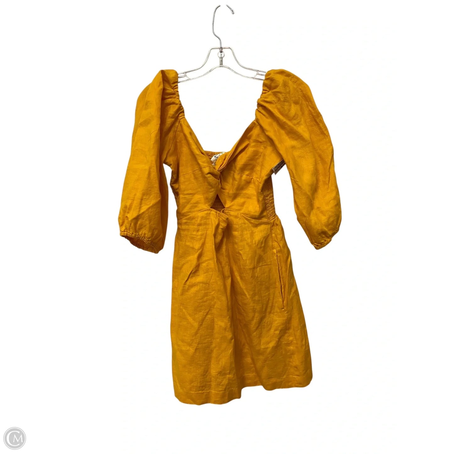 Dress Casual Short By Loft In Yellow, Size: Xs