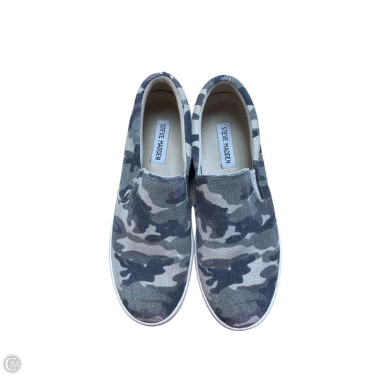 Shoes Flats By Steve Madden In Camouflage Print, Size: 8