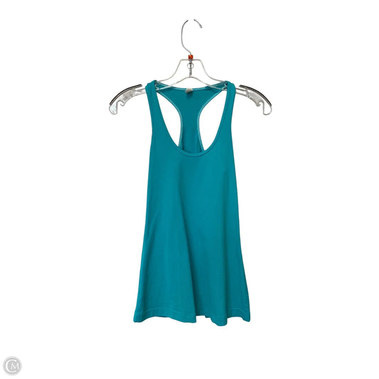 Athletic Tank Top By Lululemon In Blue, Size: 4