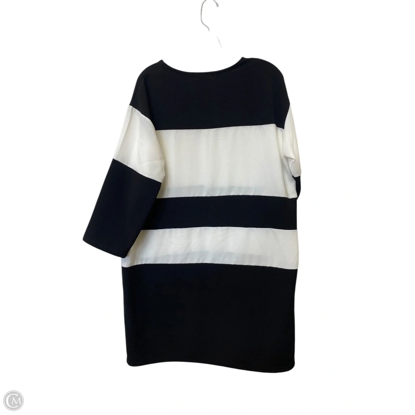 Dress Casual Midi By Cme In Striped Pattern, Size: 2x