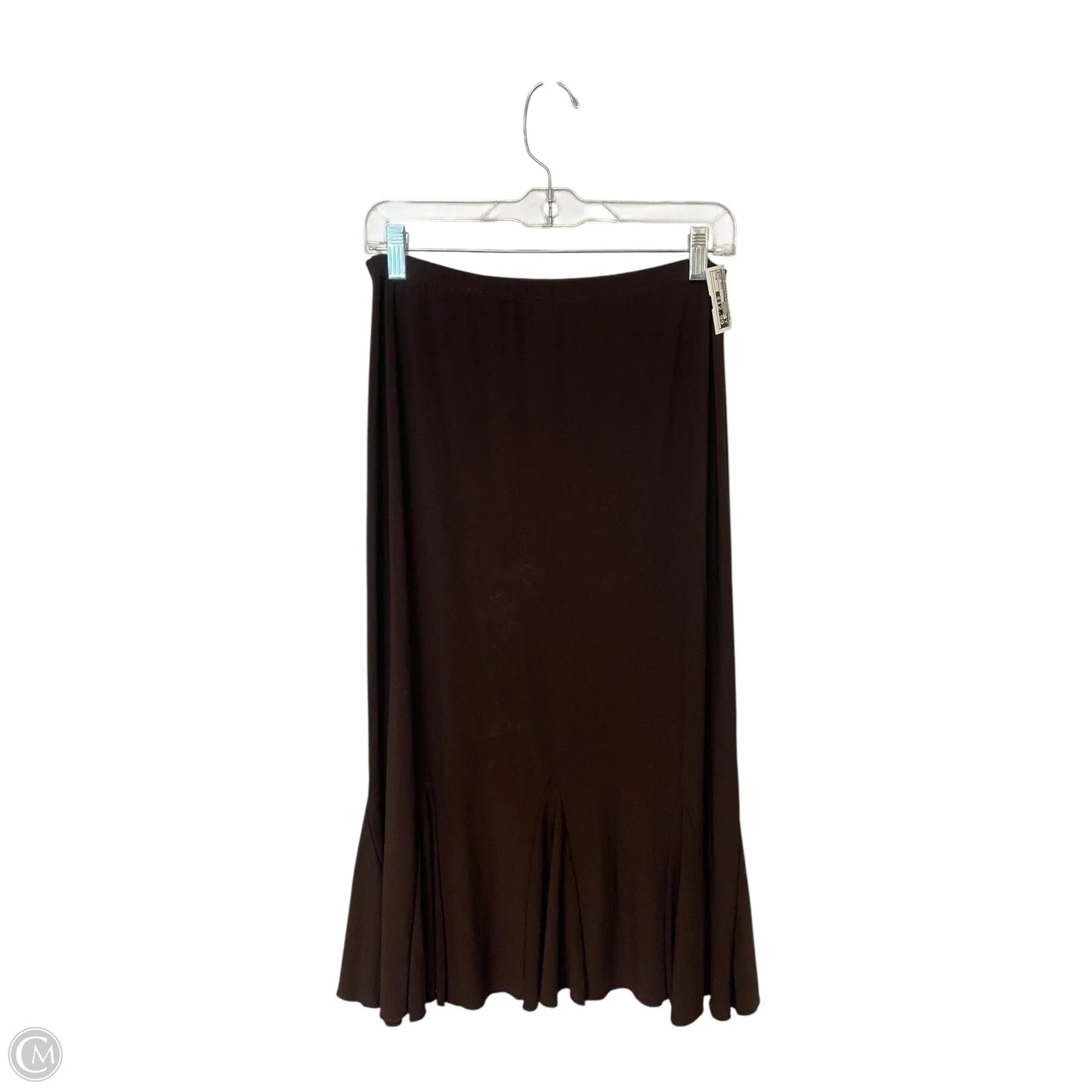 Skirt Maxi By Susan Lawrence In Brown, Size: M