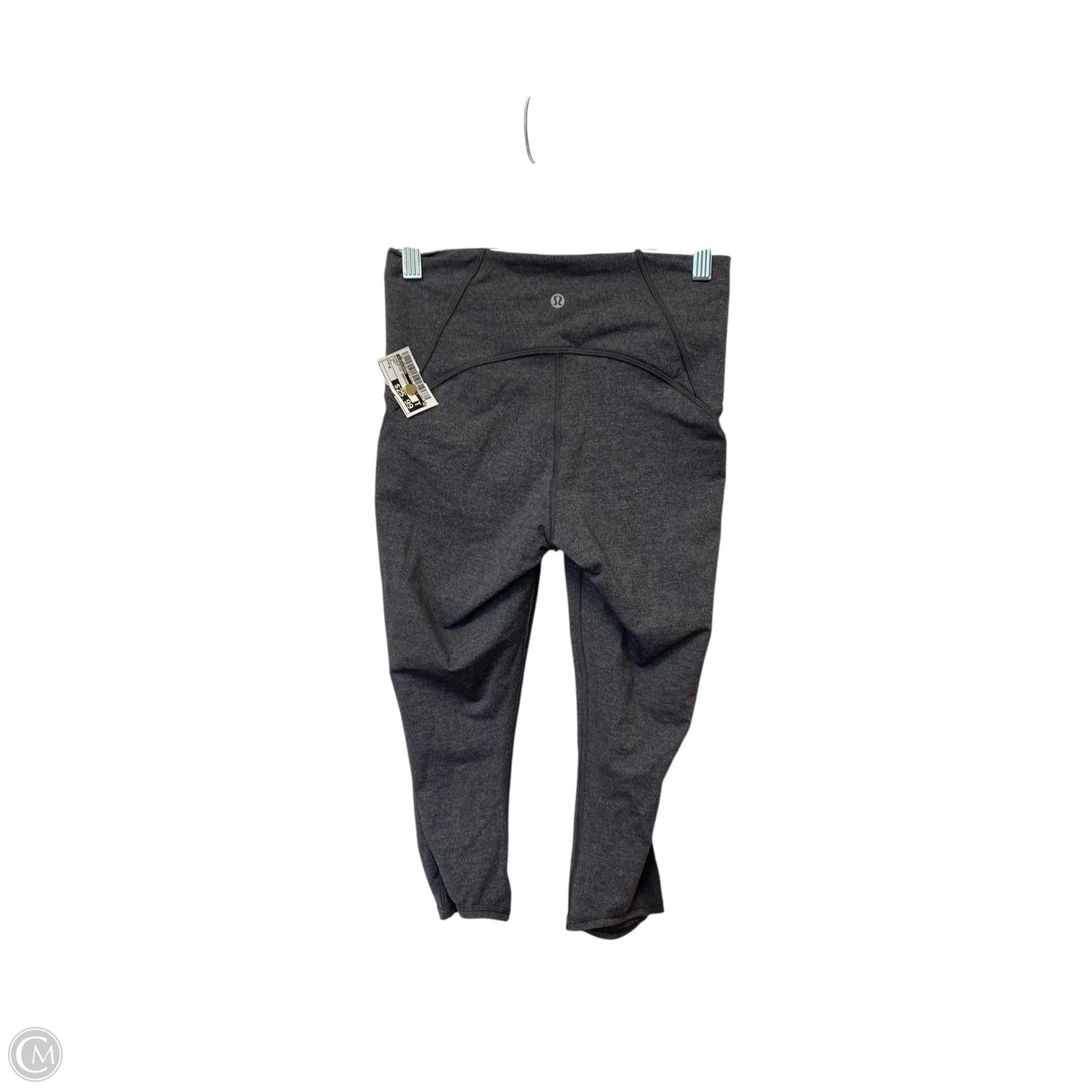 Athletic Capris By Lululemon In Grey, Size: 6