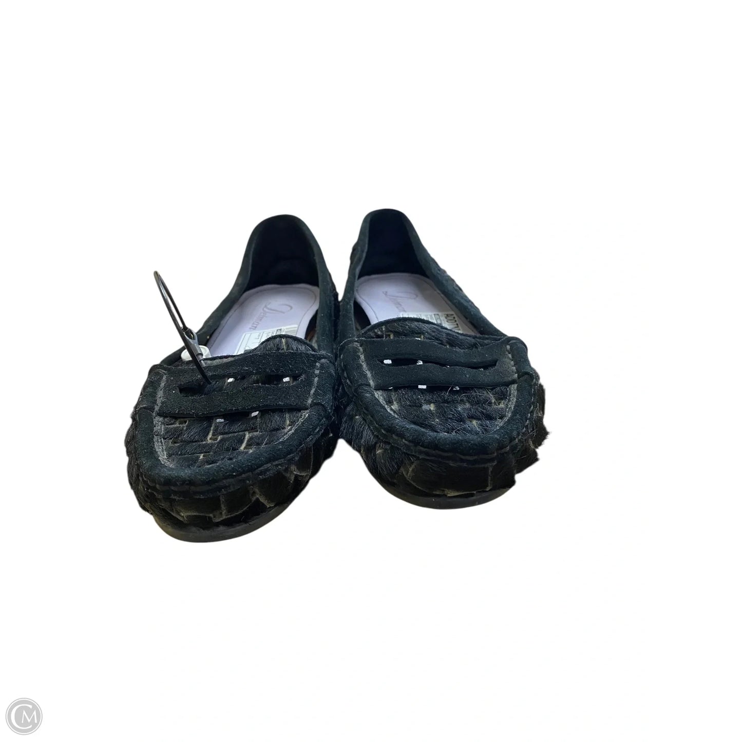 Shoes Flats By Delman In Black, Size: 7