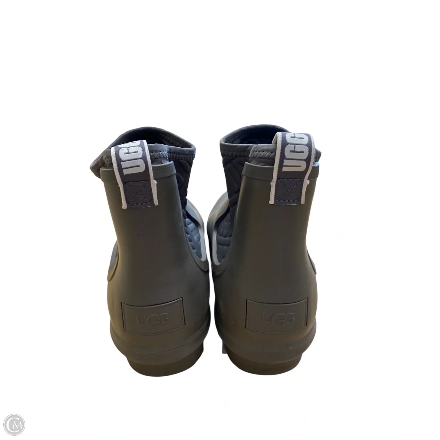 Boots Designer By Ugg In Grey, Size: 6.5