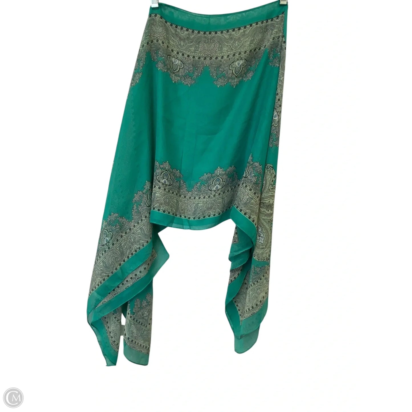 Shawl By Cmf In Green, Size: Osfm