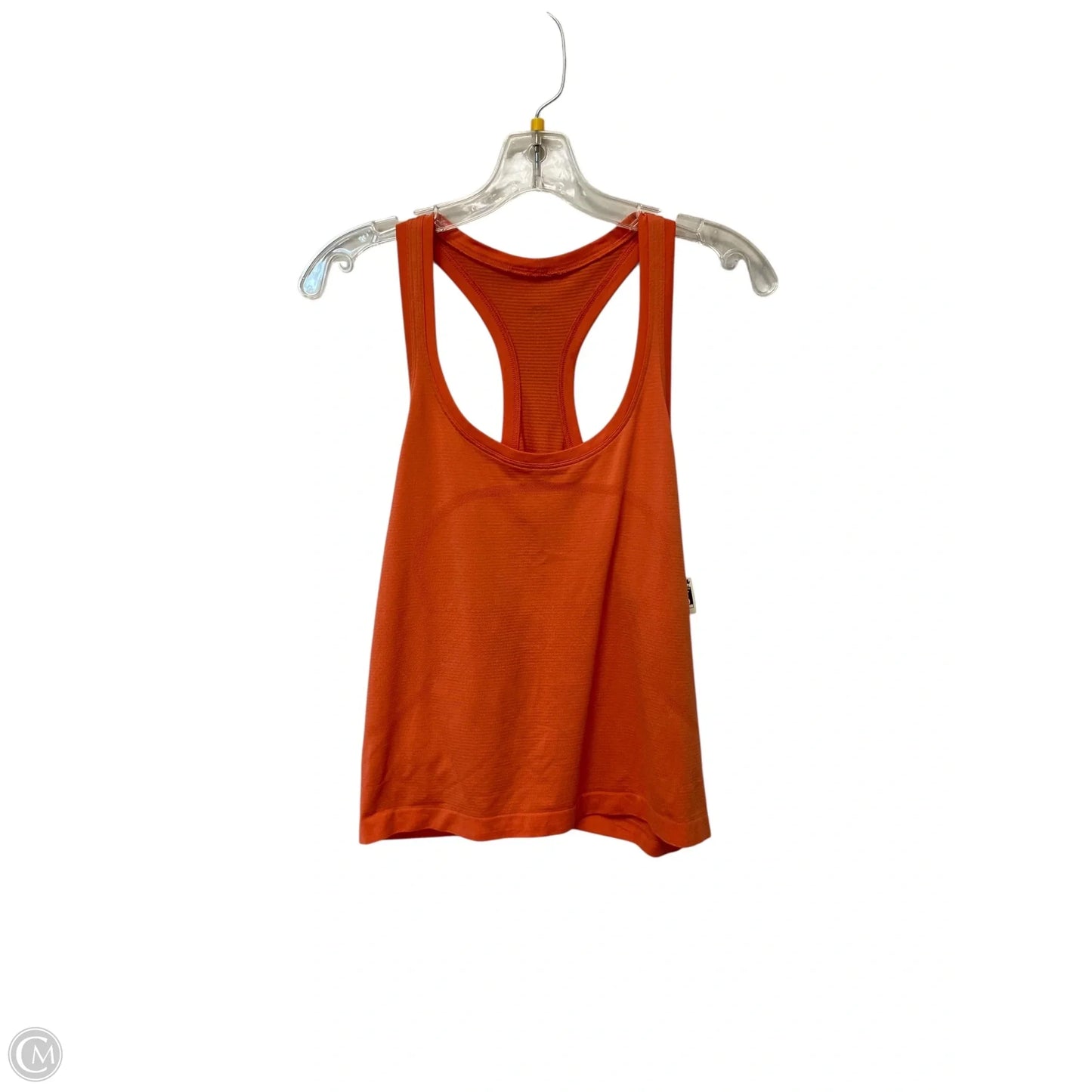Athletic Tank Top By Lululemon In Orange, Size: 12