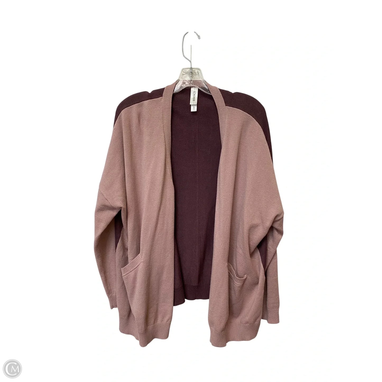 Top 2pc Long Sleeve By Clothes Mentor In Purple, Size: L