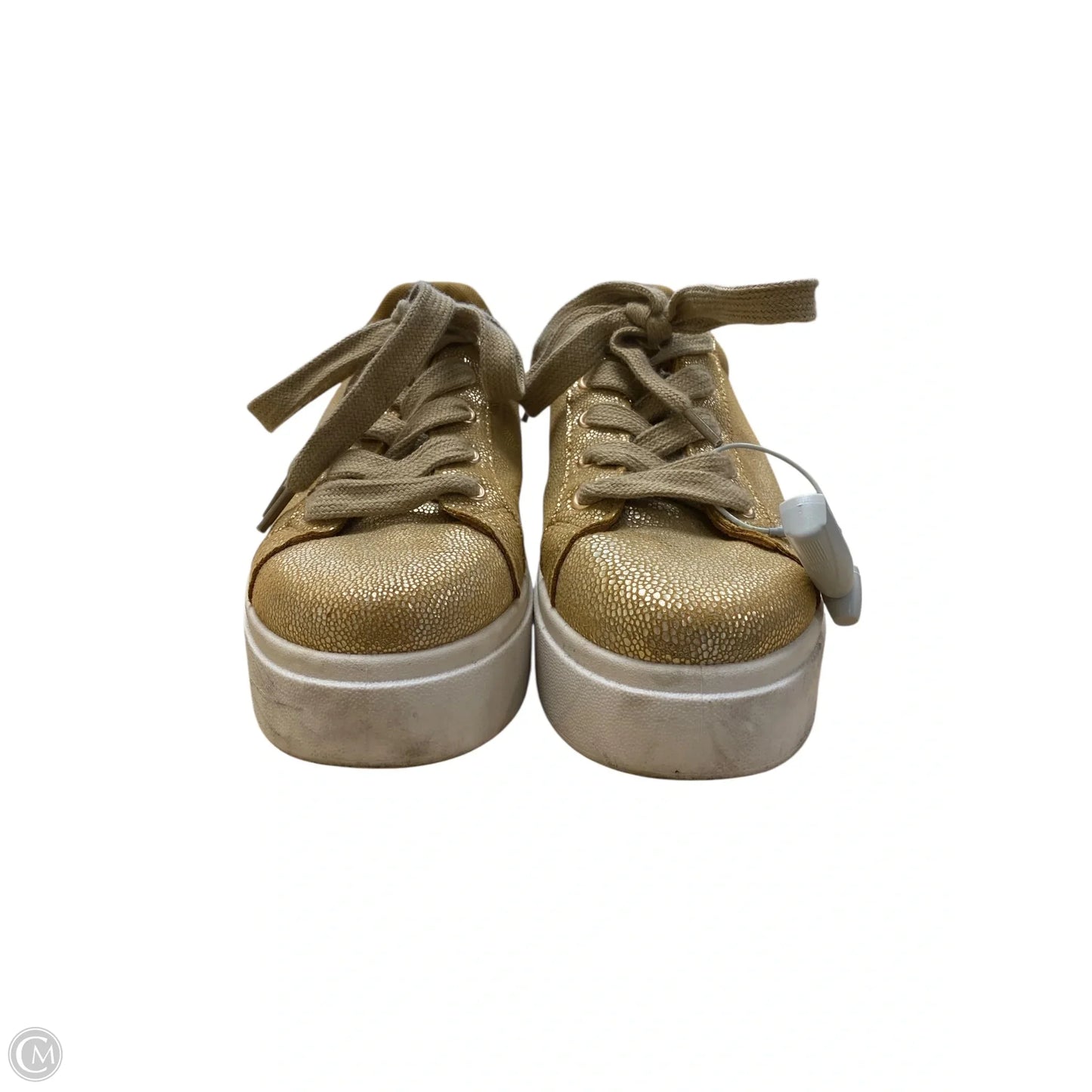 Shoes Sneakers By Dirty Laundry In Gold, Size: 9