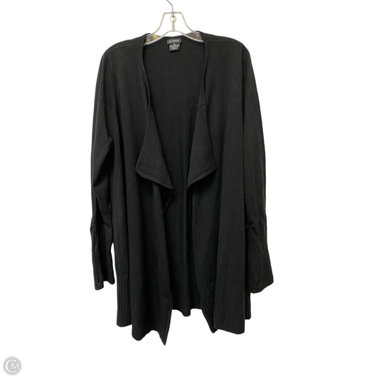Cardigan By Clothes Mentor In Black, Size: 16