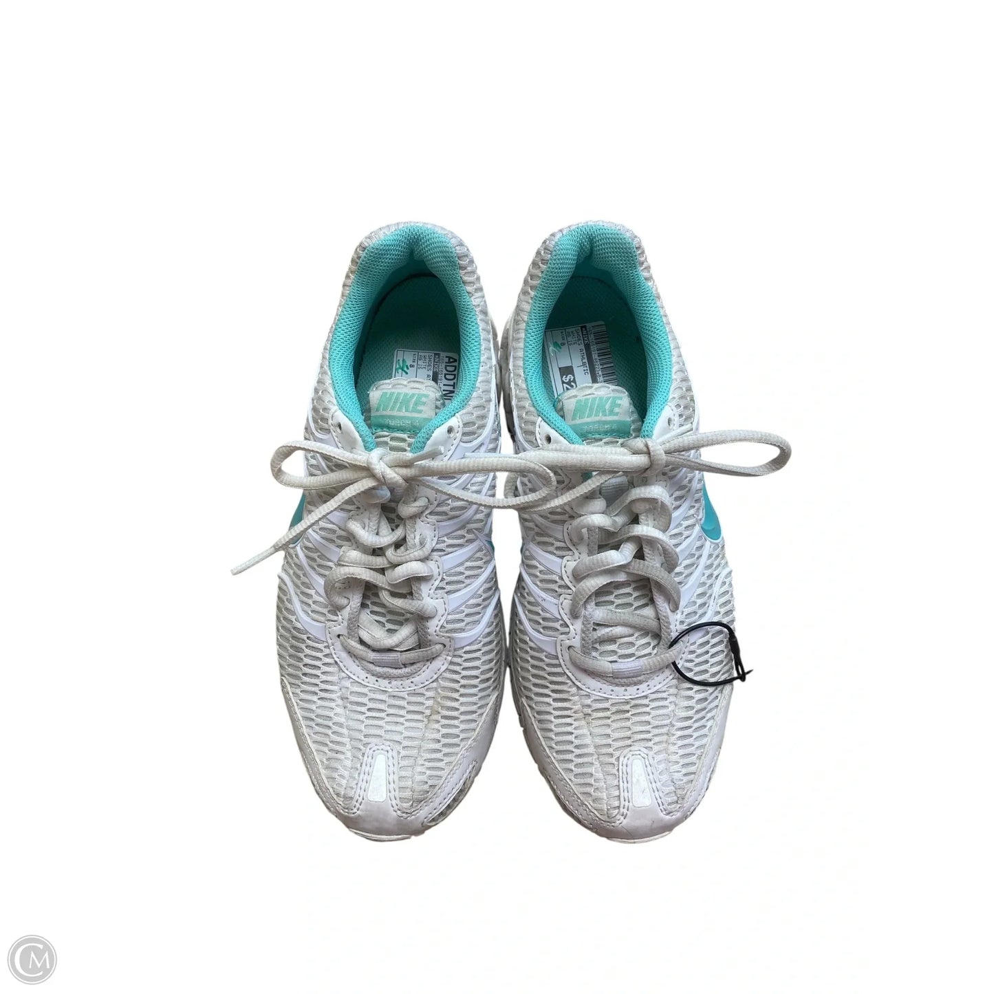 Shoes Athletic By Nike In White, Size: 8