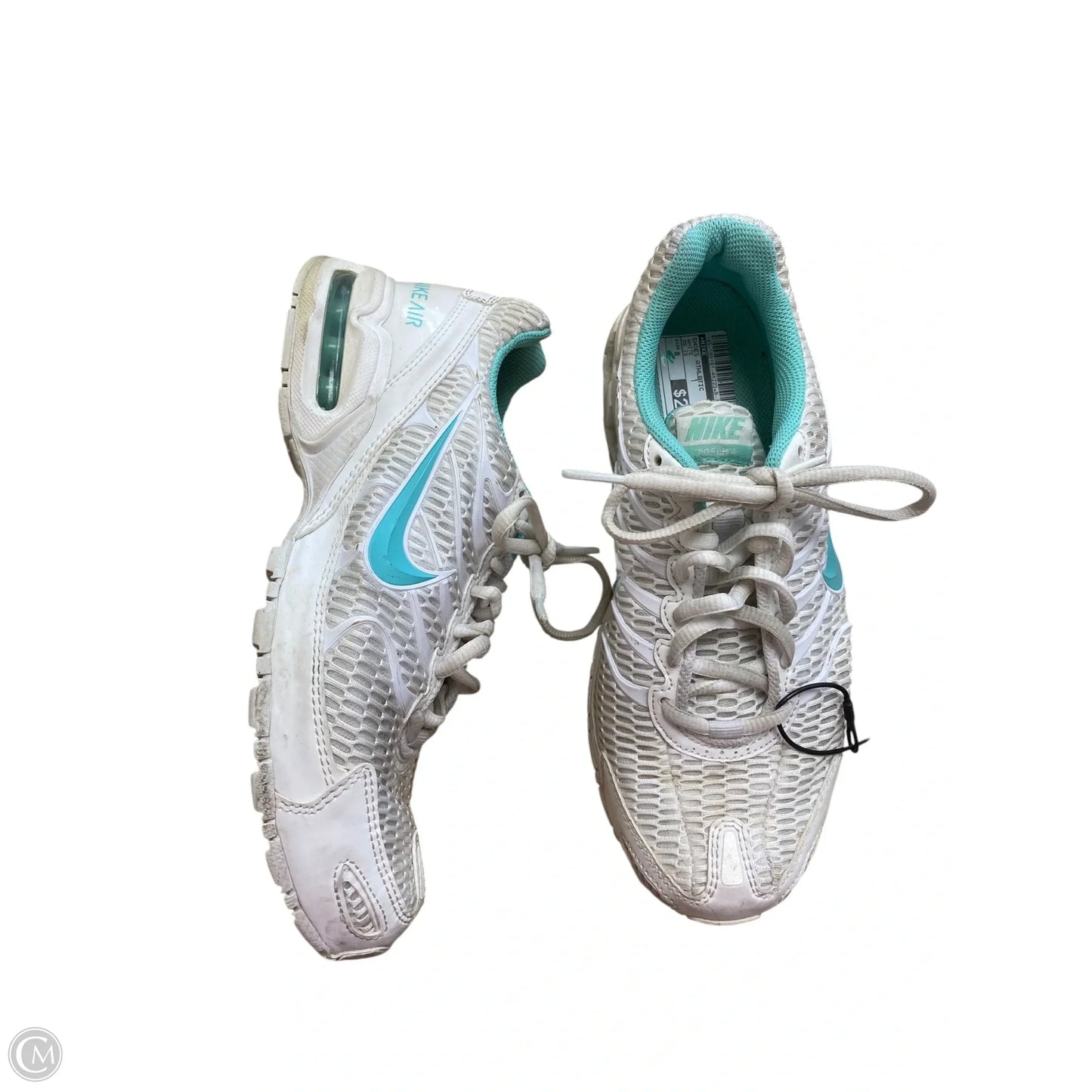 Shoes Athletic By Nike In White, Size: 8