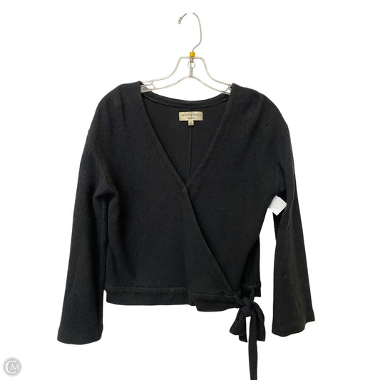 Top Long Sleeve By Madewell In Black, Size: Xxs