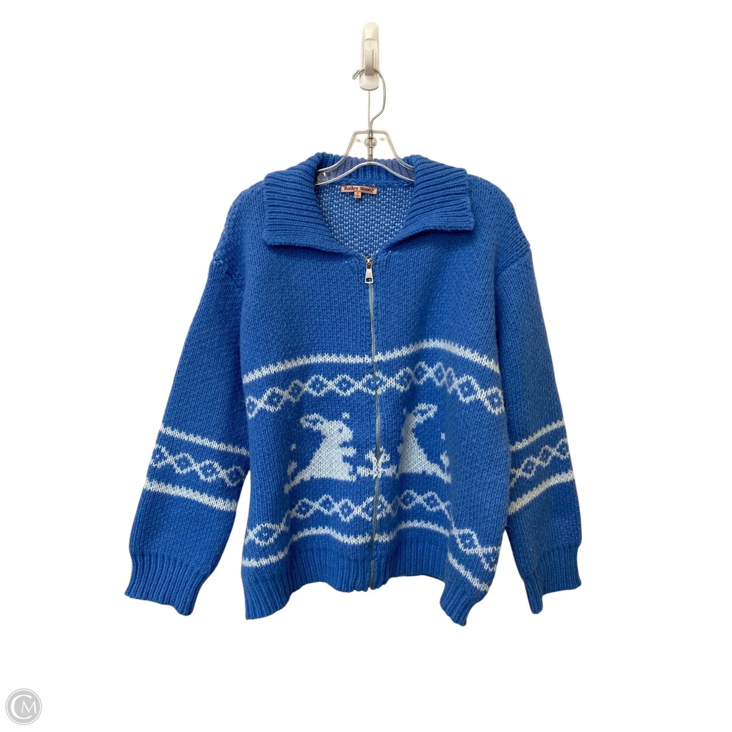 Jacket Other By Bailey Rose In Blue, Size: M