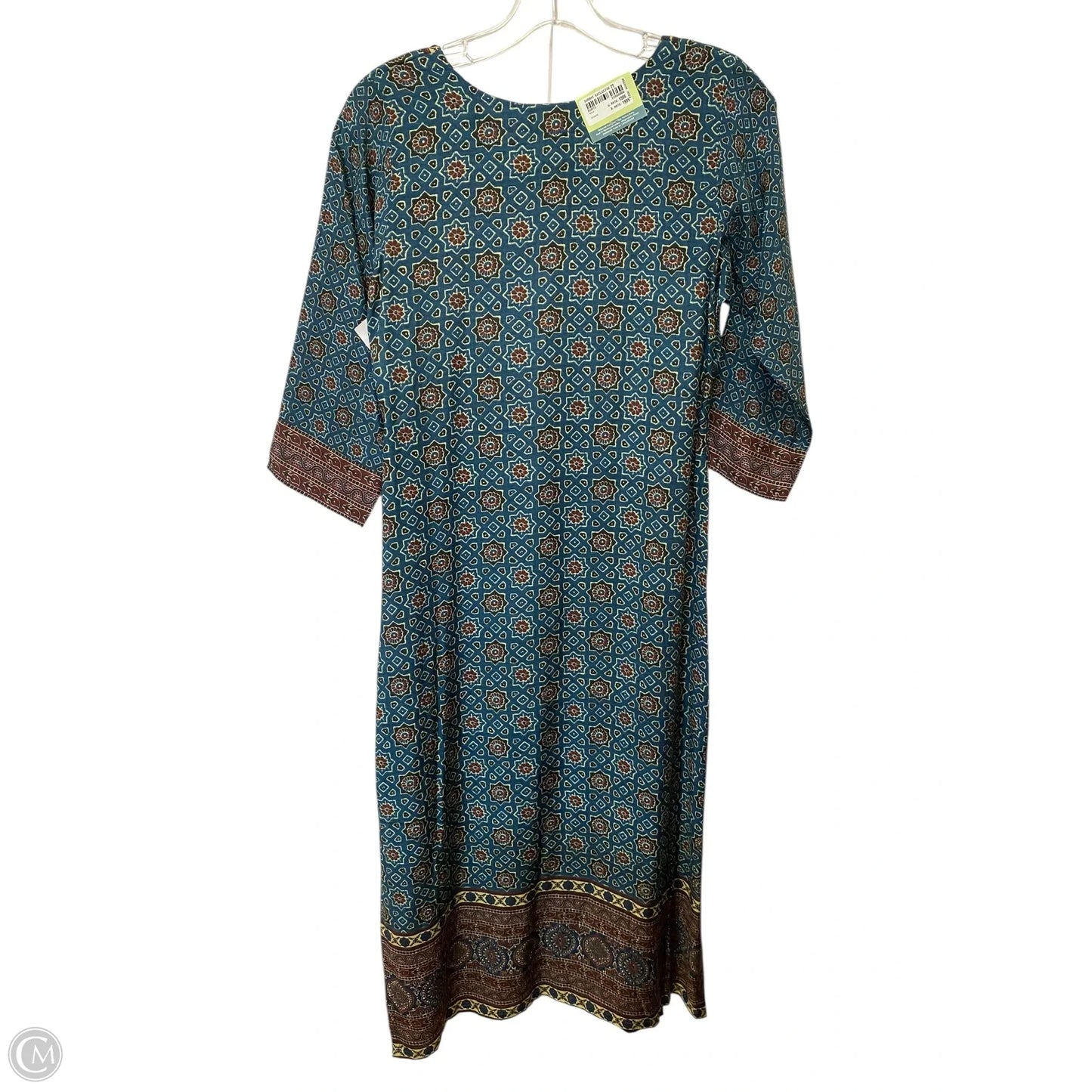 Dress Casual Midi By Cme In Multi-colored, Size: M